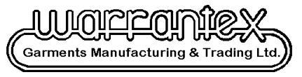 WARRANTEX GARMENTS MANUFACTURING & TRADING LTD logo