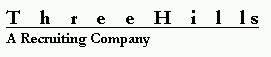 THREEHILLS RECRUITMENT logo