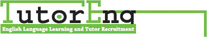 TUTORENG ENGLISH TUTOR RECRUITMENT logo