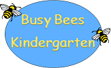 BUSY BEES KINDERGARTEN logo